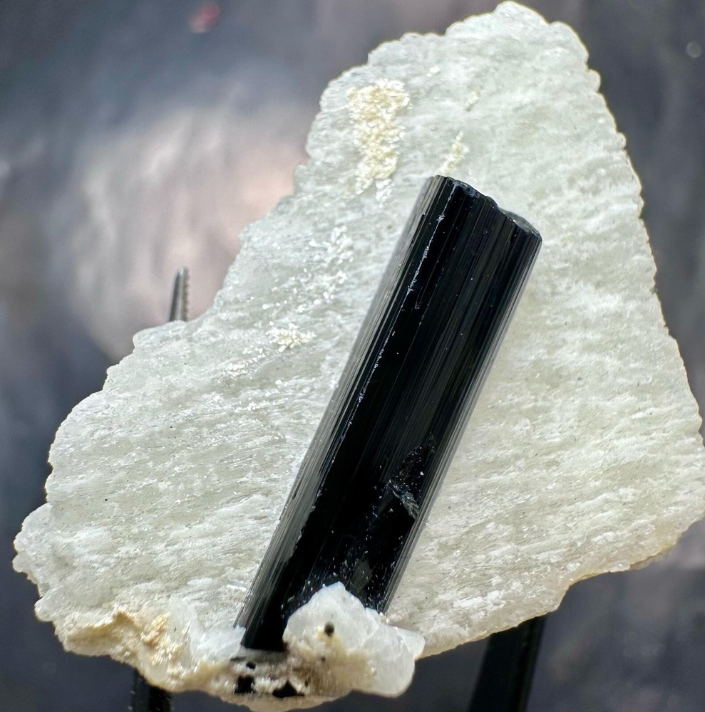 83.45 Ct Rare Black Tourmaline Spacemen Figurine with Cosmic Energy