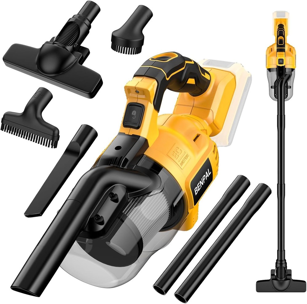 Cordless Vacuum for Dewalt 20V Battery(Battery Not Included), Handheld Vacuum Cl