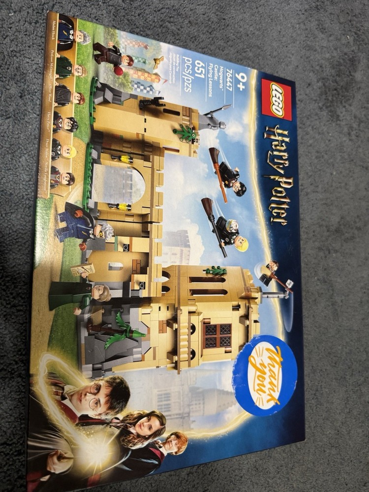LEGO Harry Potter  Hogwarts Castle: Flying Lessons 76447 SEALED Building Set