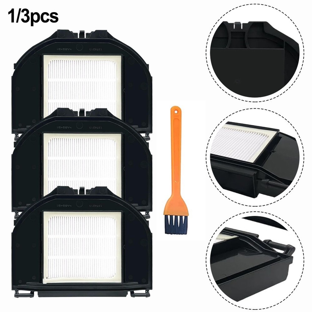 Cleaning Brush Filters Robotic Spare Sweeper Vacuum Cleaner Attachment