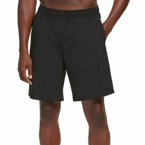 Kirkland Signature Men's Stretch Swim Shorts, Black, Size L