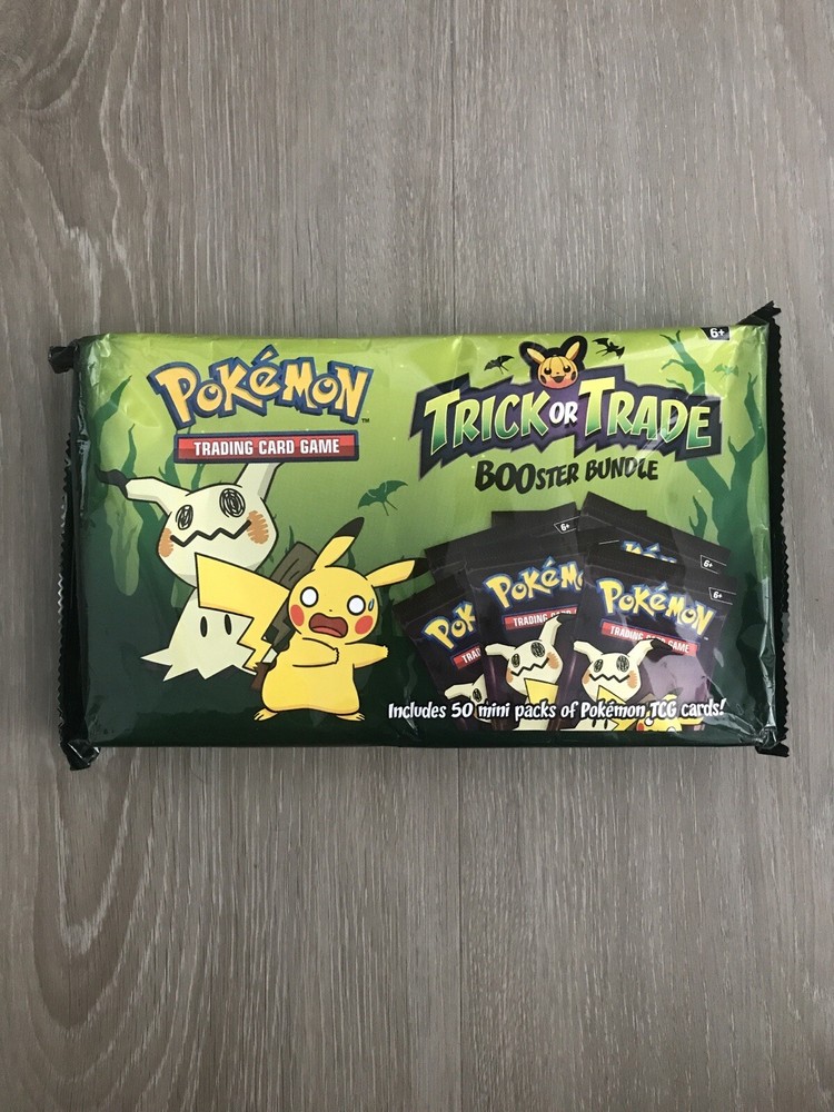 2023 Pokémon TCG Trick or Trade BOOster Bundle 50 Halloween Trading Cards