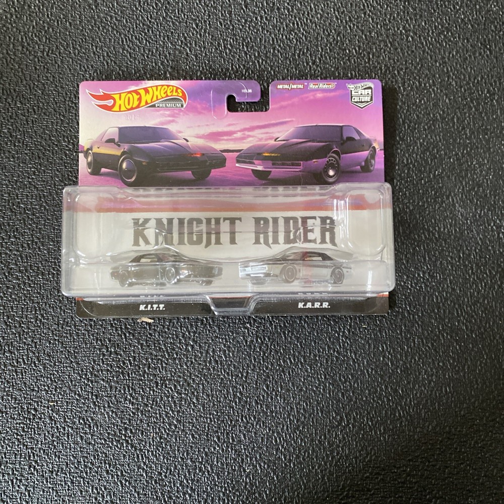 Hot Wheels Premium Car Culture 2020 Knight Rider K.I.T.T. & K.A.R.R. 2-Pack NIP