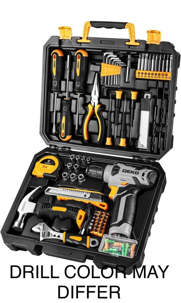 DEKO  Socket Wrench Tool Kit Set Auto Home Office Repair