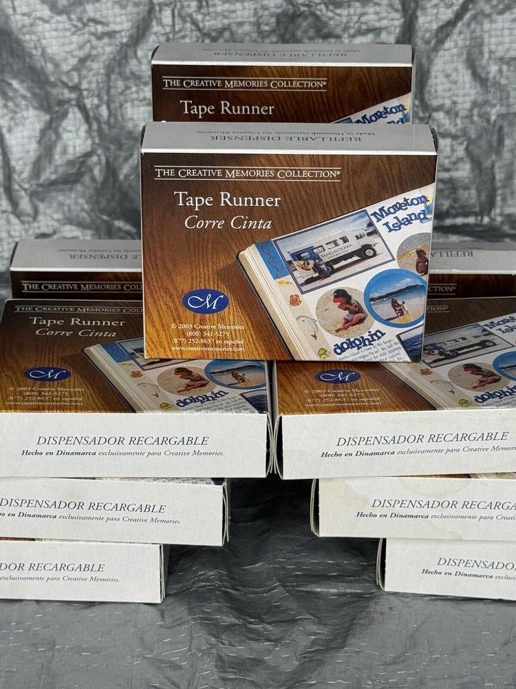 *Lot of 10* Creative Memories Tape Runner- Early 2000’s Scrapbooking Card Making