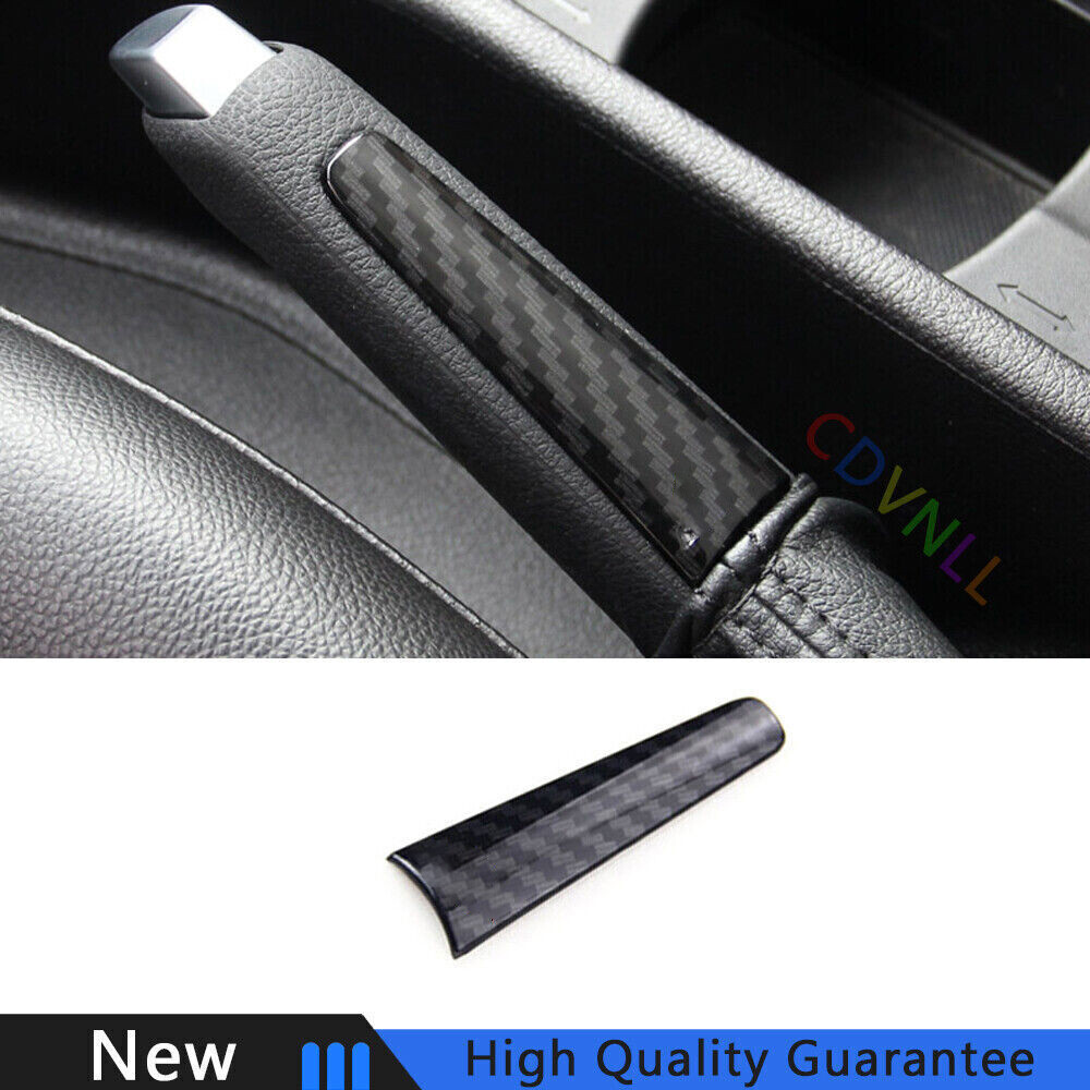 For Ford Focus ST RS 12-2018 ABS Carbon Fiber Brake Handle Handbrake Cover Trim