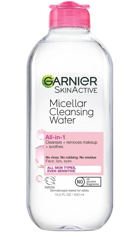 Garnier SkinActive Micellar Cleansing Water For All Skin Types 13.5 fl. oz.