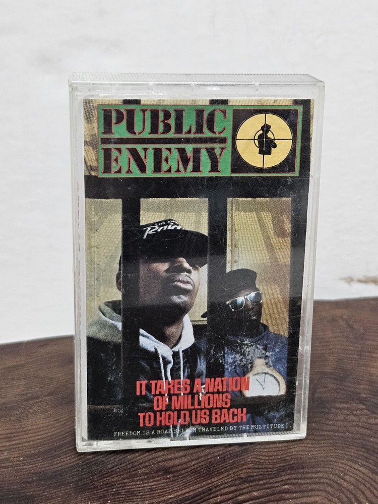 Public Enemy It Takes A Nation Of Millions To Hold Us Back Cassette Tape Rap