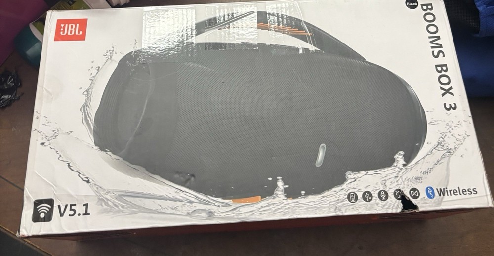 JBL Boombox Portable Bluetooth Speaker Replica Model