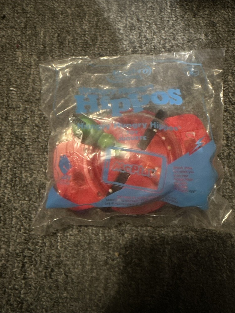 NIB McDonald's Happy Meal 2018 Hasbro Hungry Hungry Hippos & Wankanda Forever