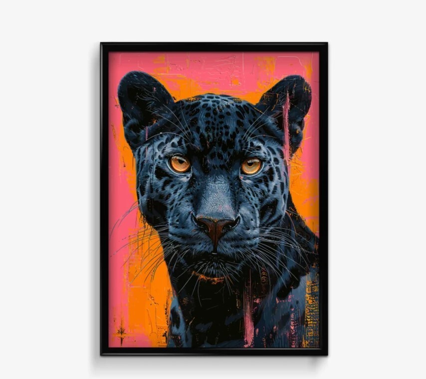 Jaguar Poster Print | Rainforest | Jungle | Animal Lovers | Nature