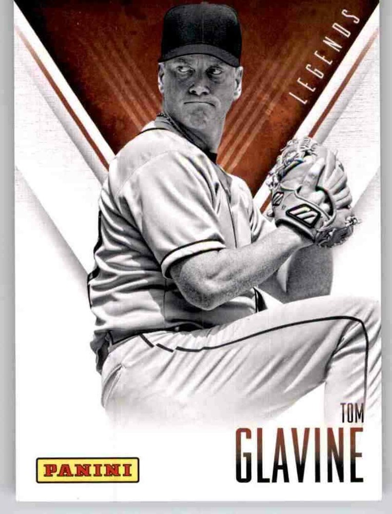 2014 MLB Fathers Day Legends Tom Glavine Braves Insert Promo Set #5 PWE-image