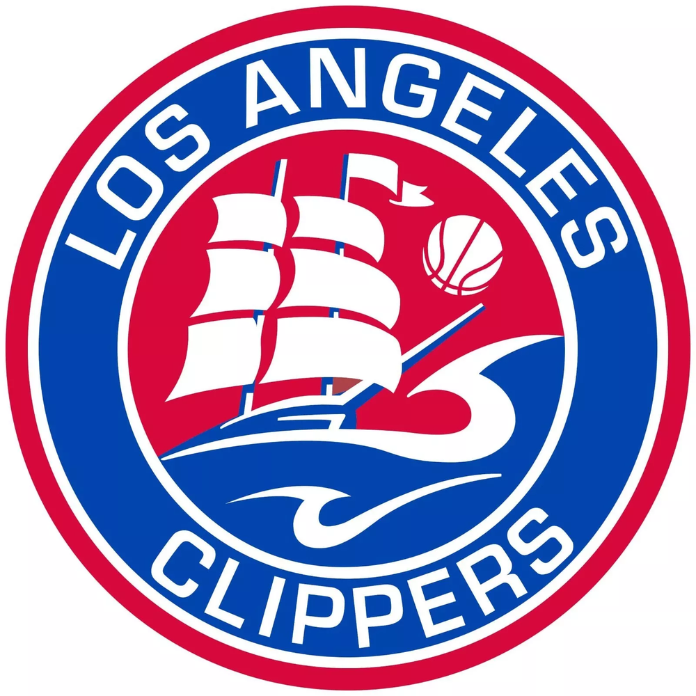 Los Angeles Clippers NBA durable vinyl die cut sticker decal 11 inches