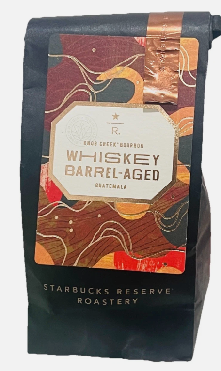 CYBER MONDAY DEAL  : Starbucks Reserve Whiskey Barrel Aged Whole Bean Coffee 8OZ-image