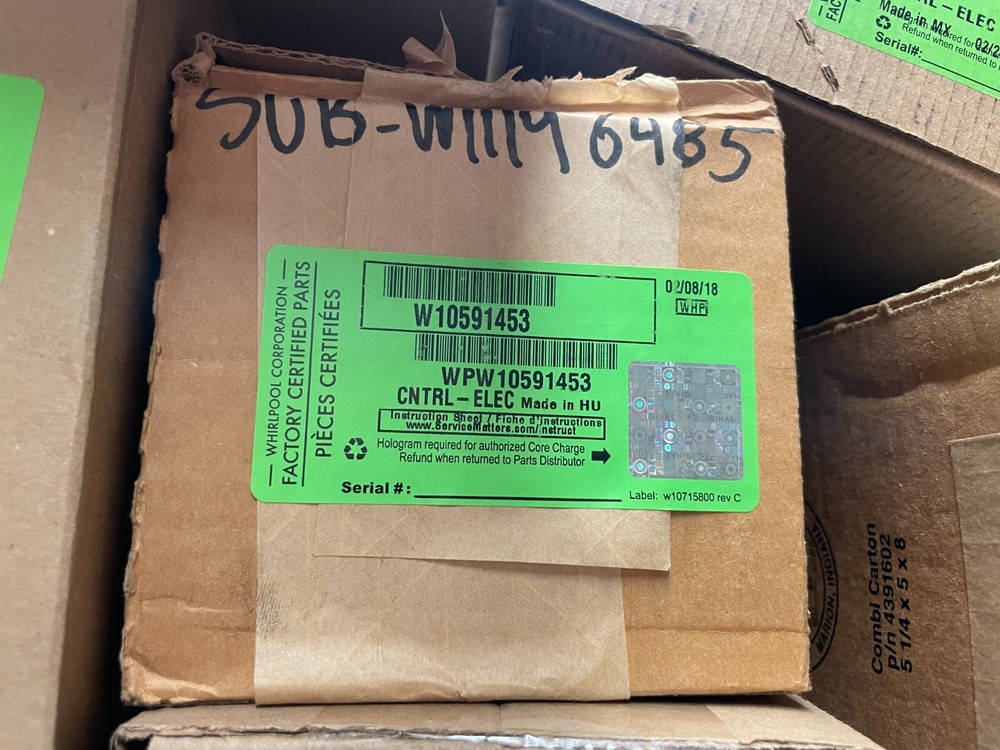 OEM IKEA Microwave Control Panel W10591453 W11196485 W11176666 WPW10591453 D13 Replacement Part