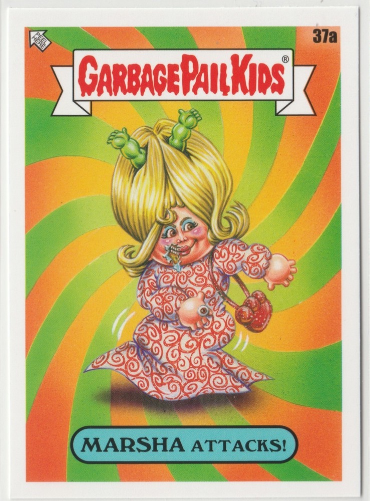 Marsha Attacks Garbage Pail Kids GPK 2023 Intergoolactic Mayhem Card #37a