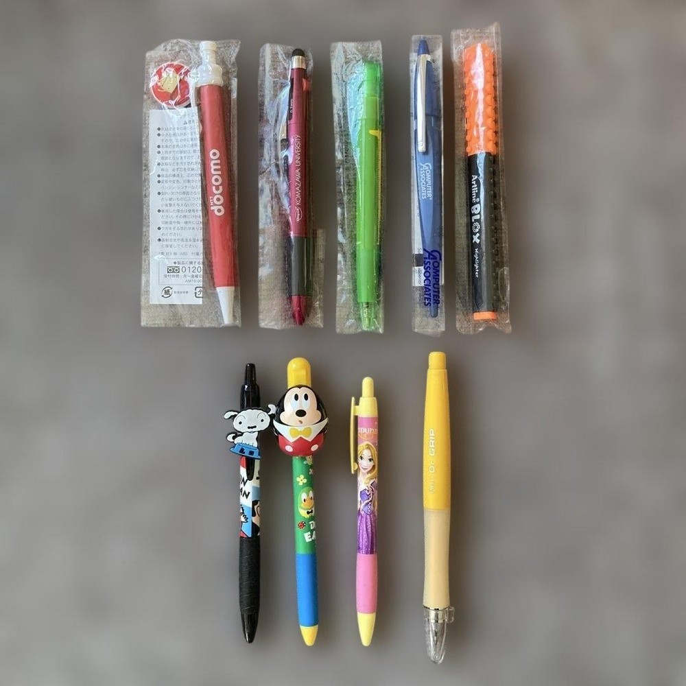 Ballpoint pen summary set characters #d98475