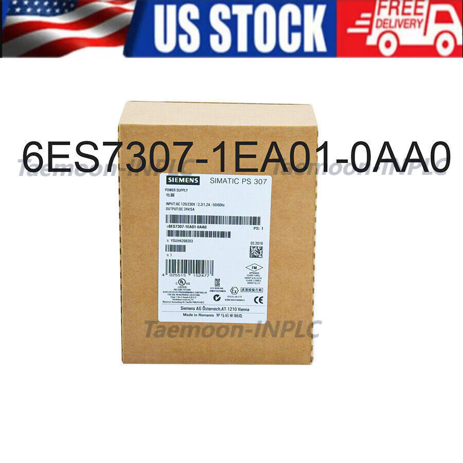 New Siemens Power Supply 6ES7307-1EA01-0AA0 6ES7 307-1EA01-0AA0 Fast delivery