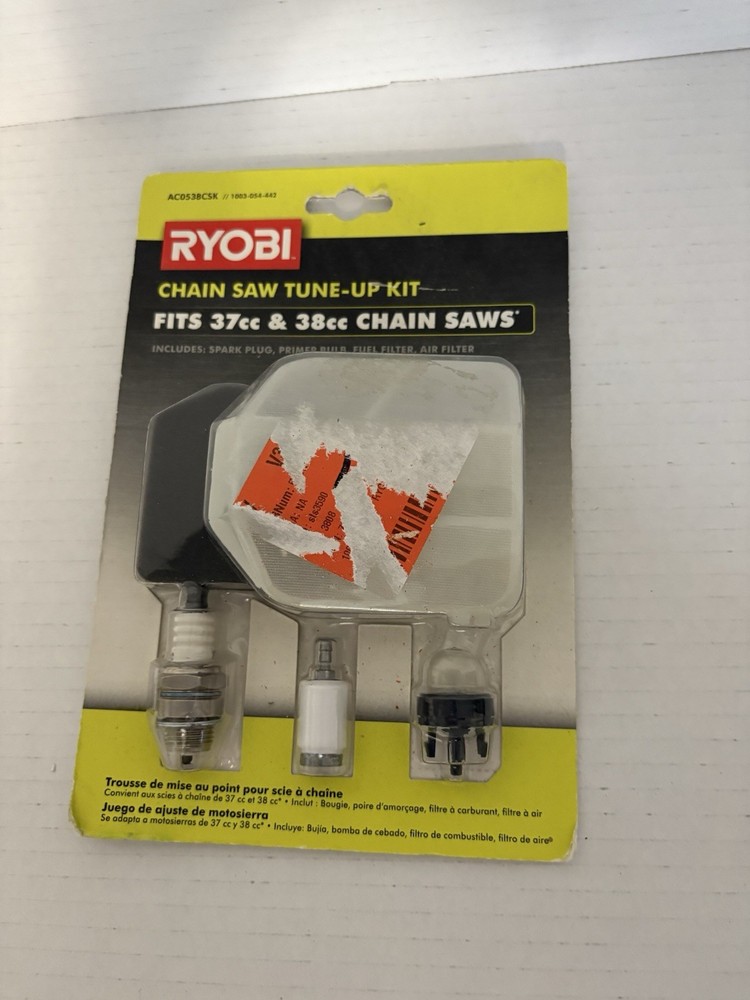 RYOBI Tune-Up Kit for 37cc and 38cc Gas Chainsaws AC0538CSK