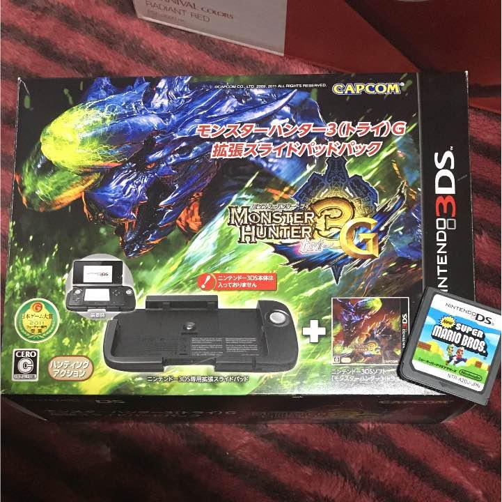 Monster Hunter 3G Expansion Slide Pack With Software F/S-411 from japan Rare  Go