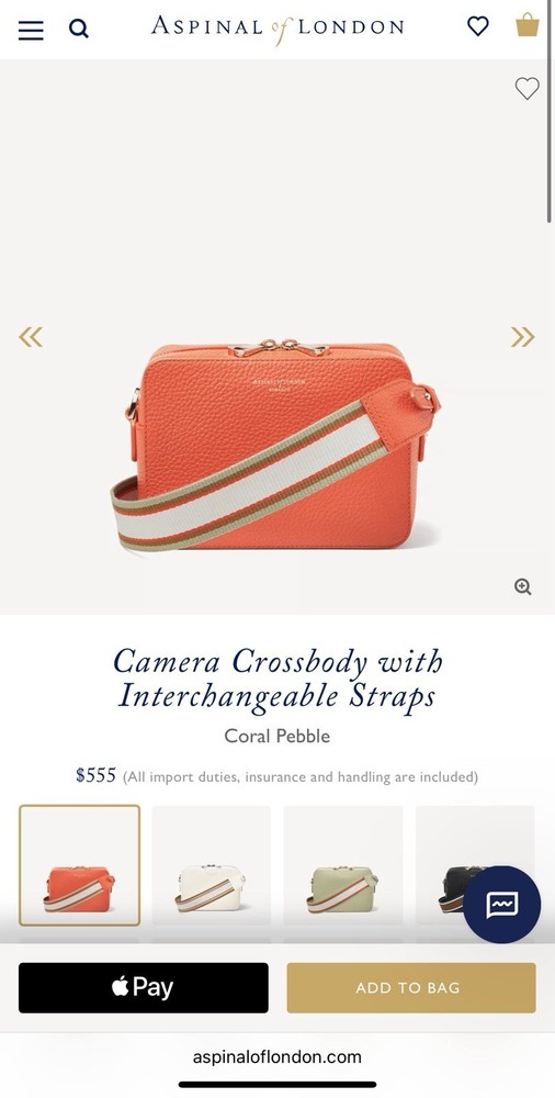 Aspinal Of London crossbody Bag