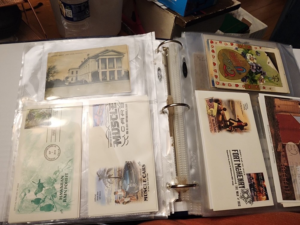 Lot Of Postal Covers With Album