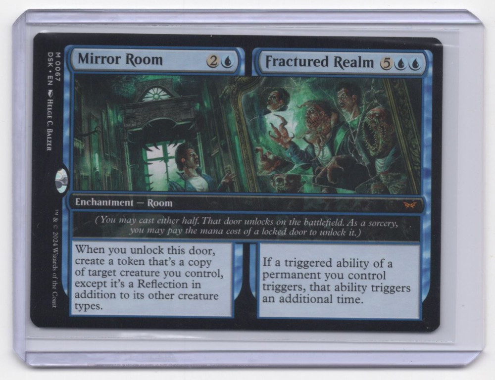 #67 2024 Duskmourn: House of Horror Mirror Room / Fractured Realm Mythic