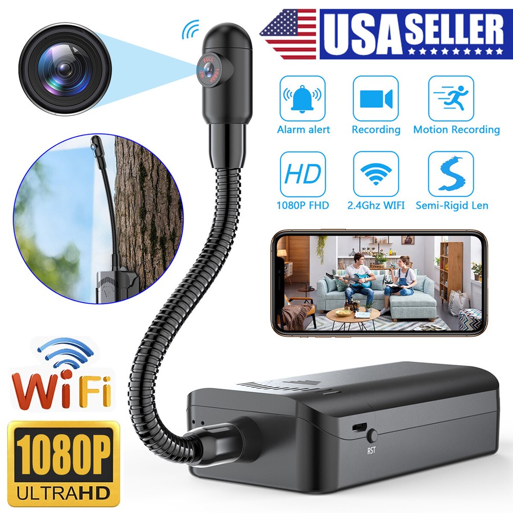 Wireless HD 1080P WiFi Security Camera with PIR Motion Detection and DVR Recording  