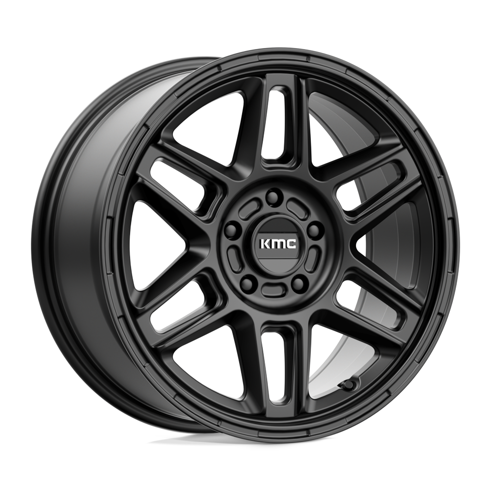 KMC KM716 17X8 5X4.25 S-BLK 38MM