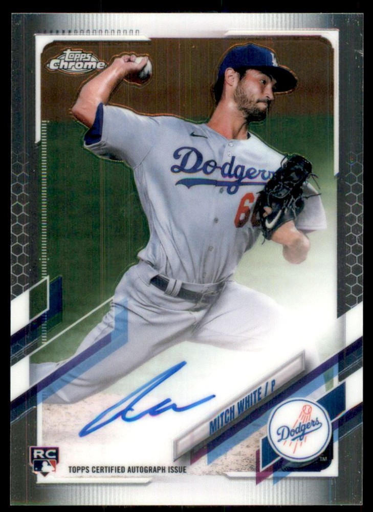 2021 Topps Chrome Rookie Autographs #RAMW Mitch White