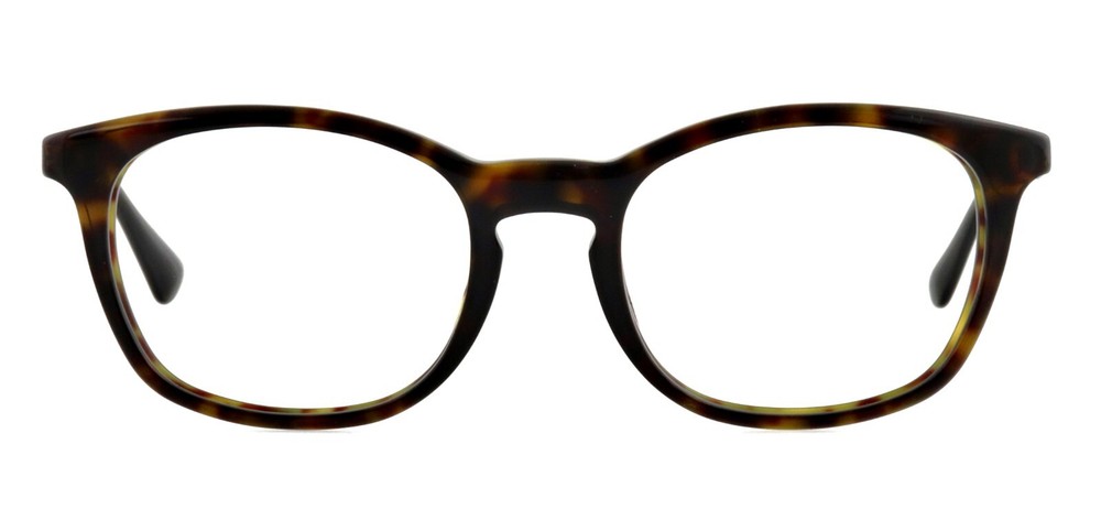 Prada VPR01P Havana Brown 50mm Unisex Eyeglass Frames Made in Italy