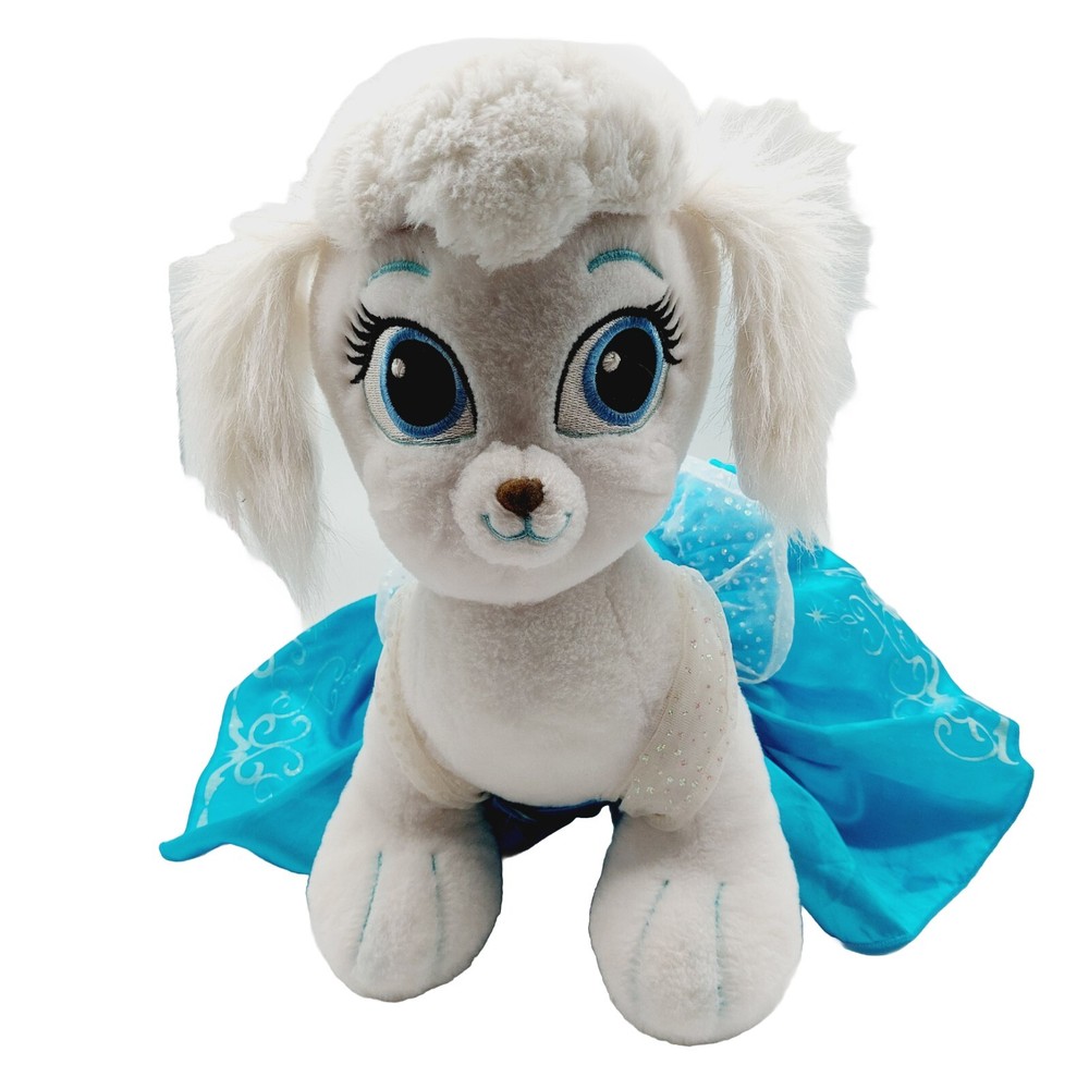 Cinderella Dog Plush Stuffed Animal 11 Inch with Blue Dress by Build A Bear