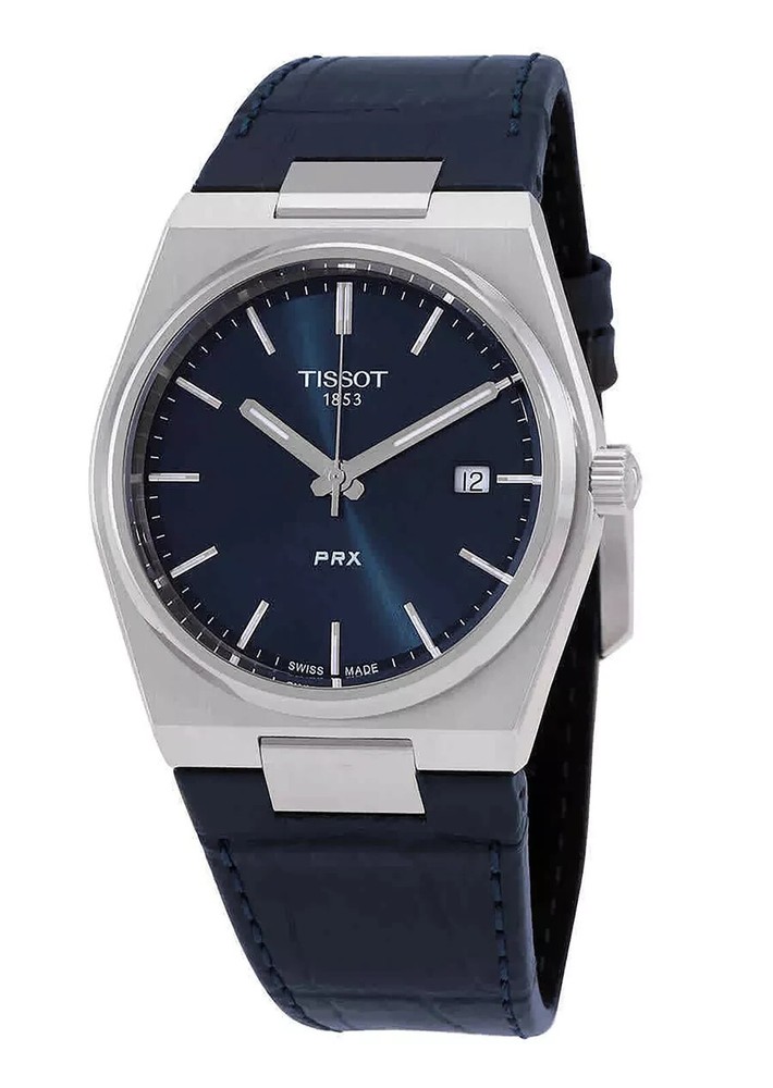 Tissot T-Classic Blue Dial Men's Quartz Dress Watch 100M Water Resistant T1374101604100