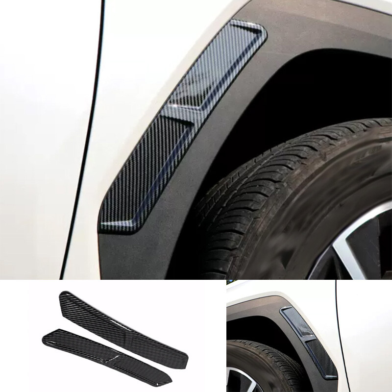 For Hyundai Tucson 2022-2023 Style Carbon Fiber Wheel Eyebrow Arch Cover Fender