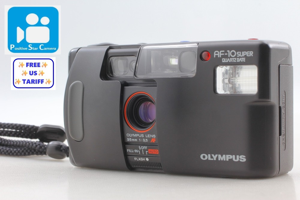 🎦👀✨MINT✨ Olympus AF-10 SUPER QD Point & Shoot 35mm Film Camera From JAPAN