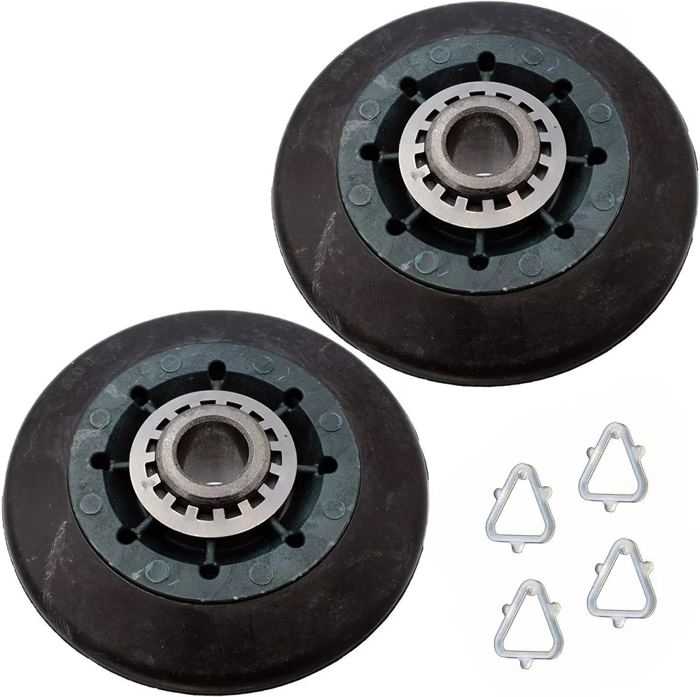 2 PAK - New Genuine OEM Whirlpool Dryer Drum Roller WPW10314173 ~SHIPS FAST! 13B