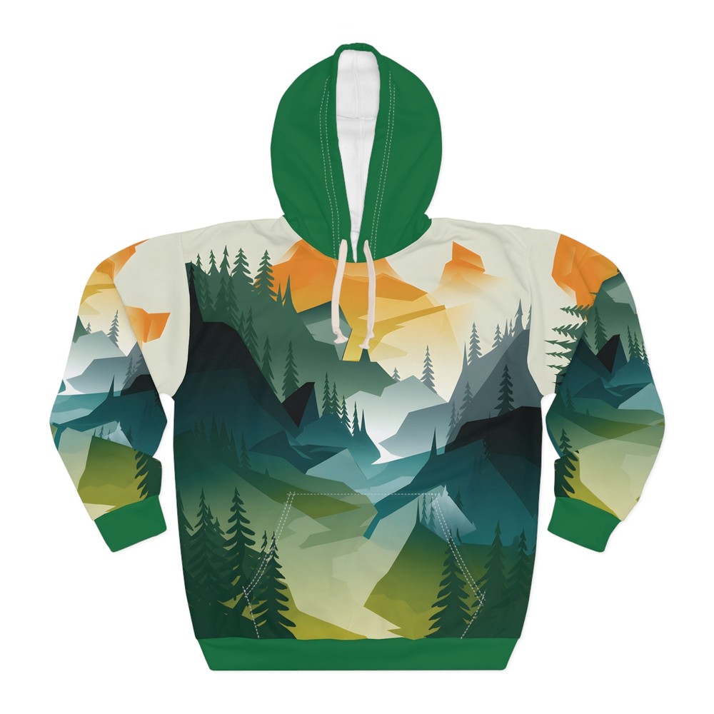 Shadow Range All-Over Print Hoodie Outdoor Apparel for Adventure Travel Wear