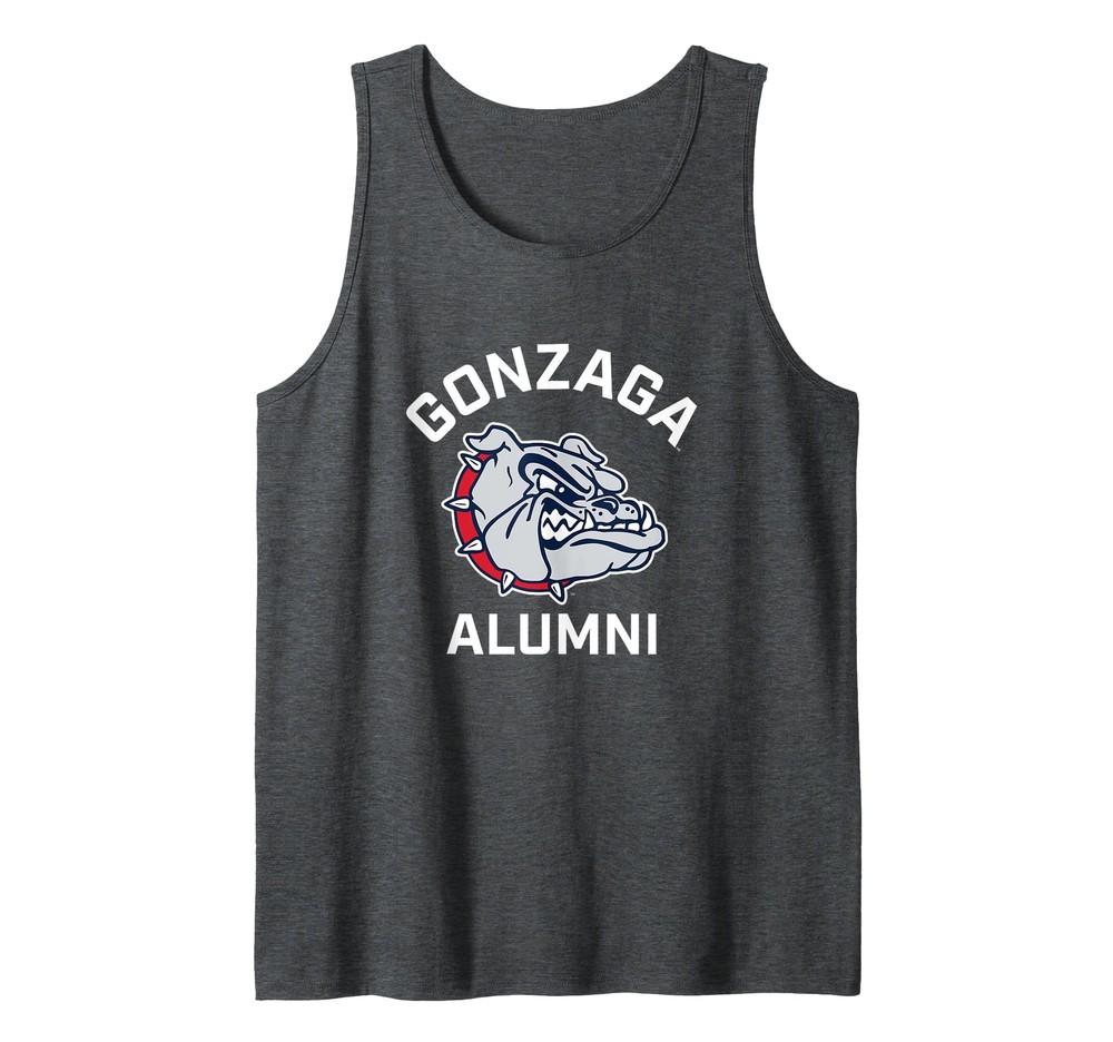 Gonzaga University Bulldogs Arched Alumni Tank Top