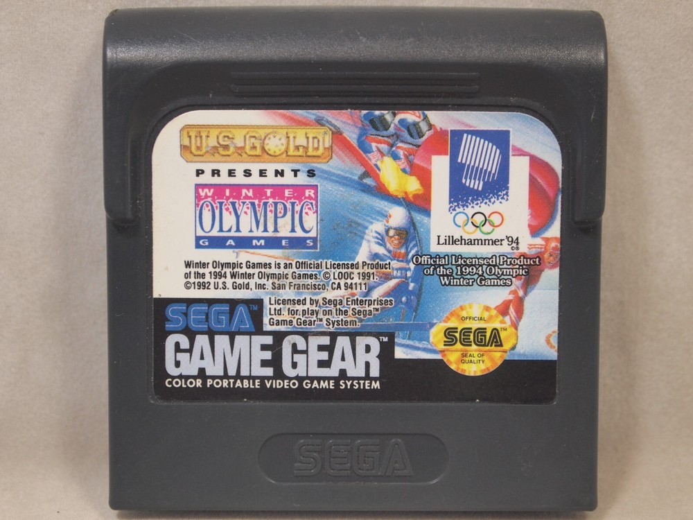Winter Olympic Games (SEGA Game Gear) Authentic Cart Only
