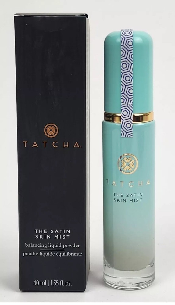 TATCHA Satin Skin Mist 1.35 oz Balancing Liquid Powder Face Spray