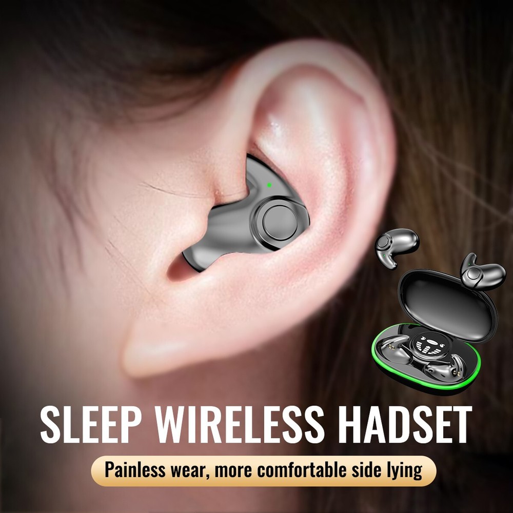 TWS 5.3 Bluetooth Earbuds Invisible In-Ear Wireless Headset for Phones