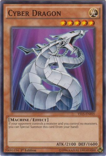 Cyber Dragon YS15-ENF05 Common 1st Edition Near Mint Yugioh Card