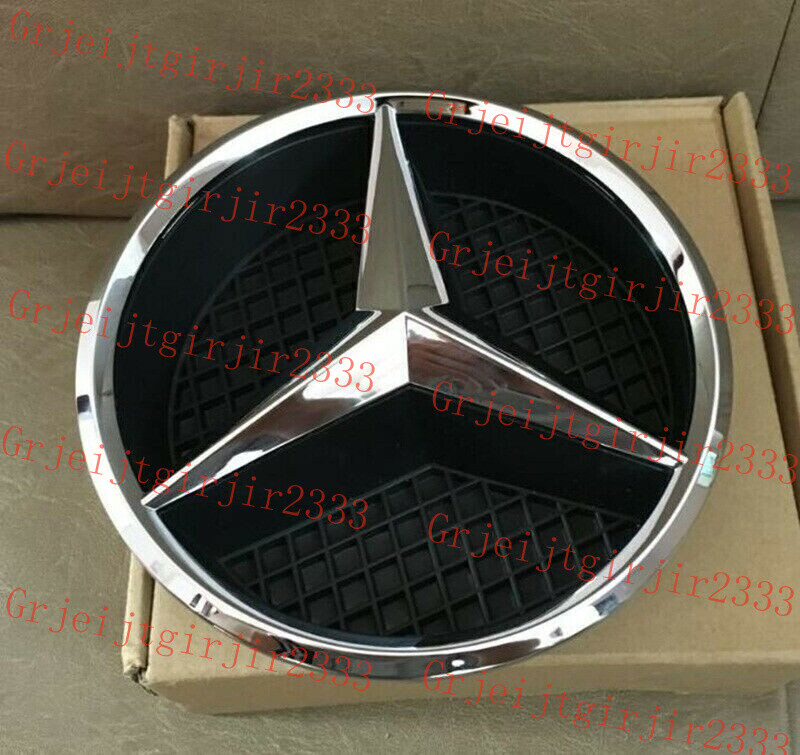 For W212 E300 E350 W205 CLS550 W218 Car Front Grille Star Emblem Badge 2013-18