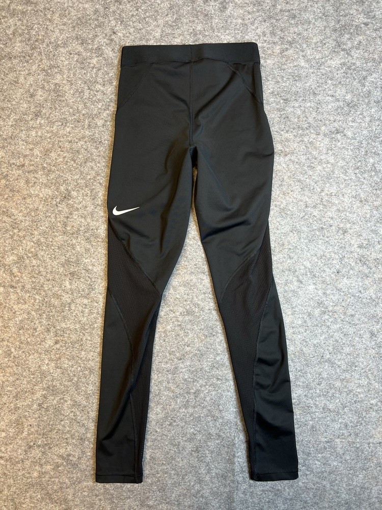 Nike Pro Hypercool Black Mesh Side Leggings for Women Size XS