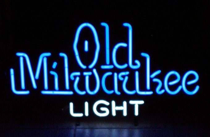 Old Milwaukee Light Neon Light Sign 24