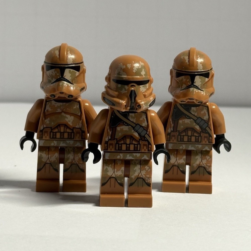 LEGO Star Wars Geonosis Clone Trooper Minifigure Lot The Clone Wars