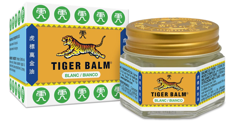 (3 PACK) Tiger Balm (White) Super Strength Pain Relief Ointment 21ml - FREE SHIP
