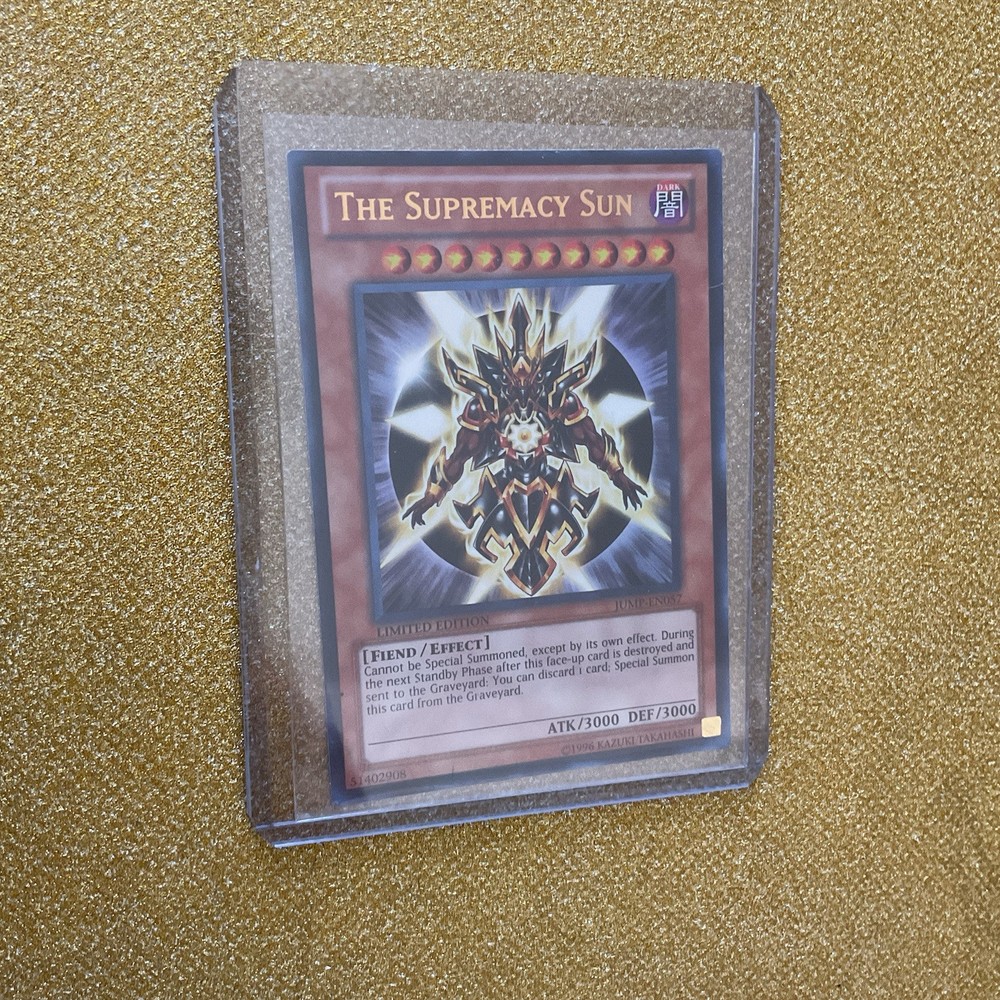 Supremacy Sun JUMP-EN057 Limited Edition Shonen Jump Promo Card