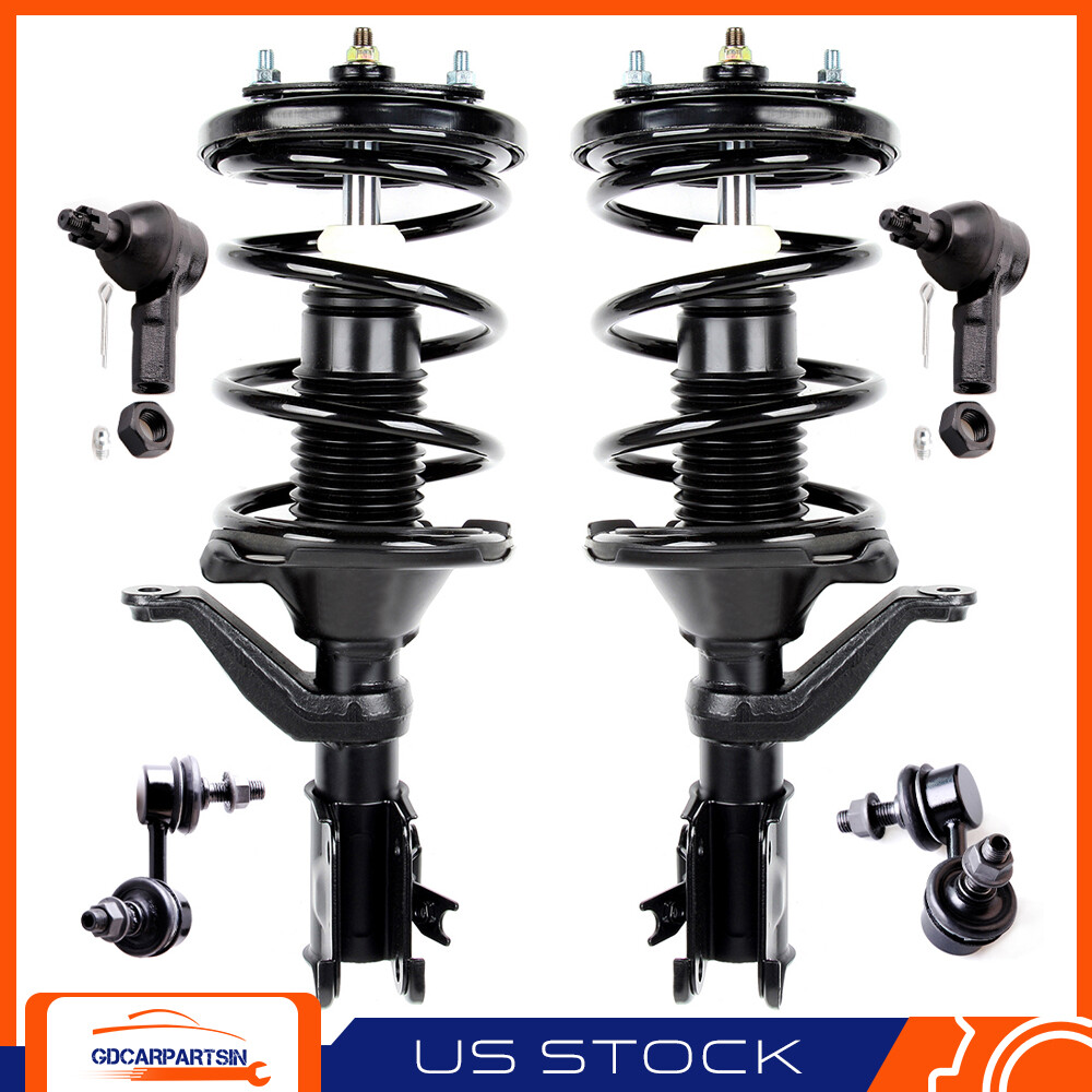 6pcs Front Suspension Kit for 2001-2005 Honda Civic Excludes SI Model