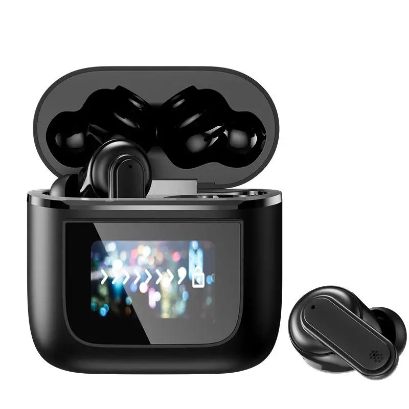2024 Wireless Bluetooth Earphones with Digital Display Screen & Multi-Function